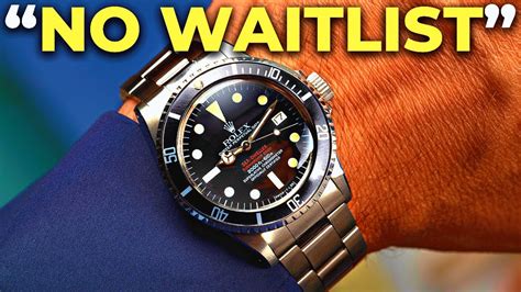 rolex watches with no waiting list